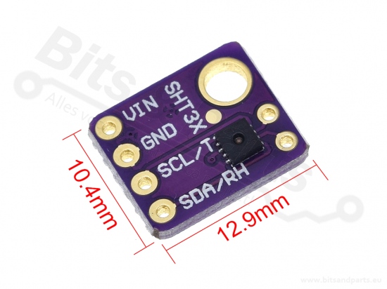 Temperature sensor and humidity sensor I2C - SHT30